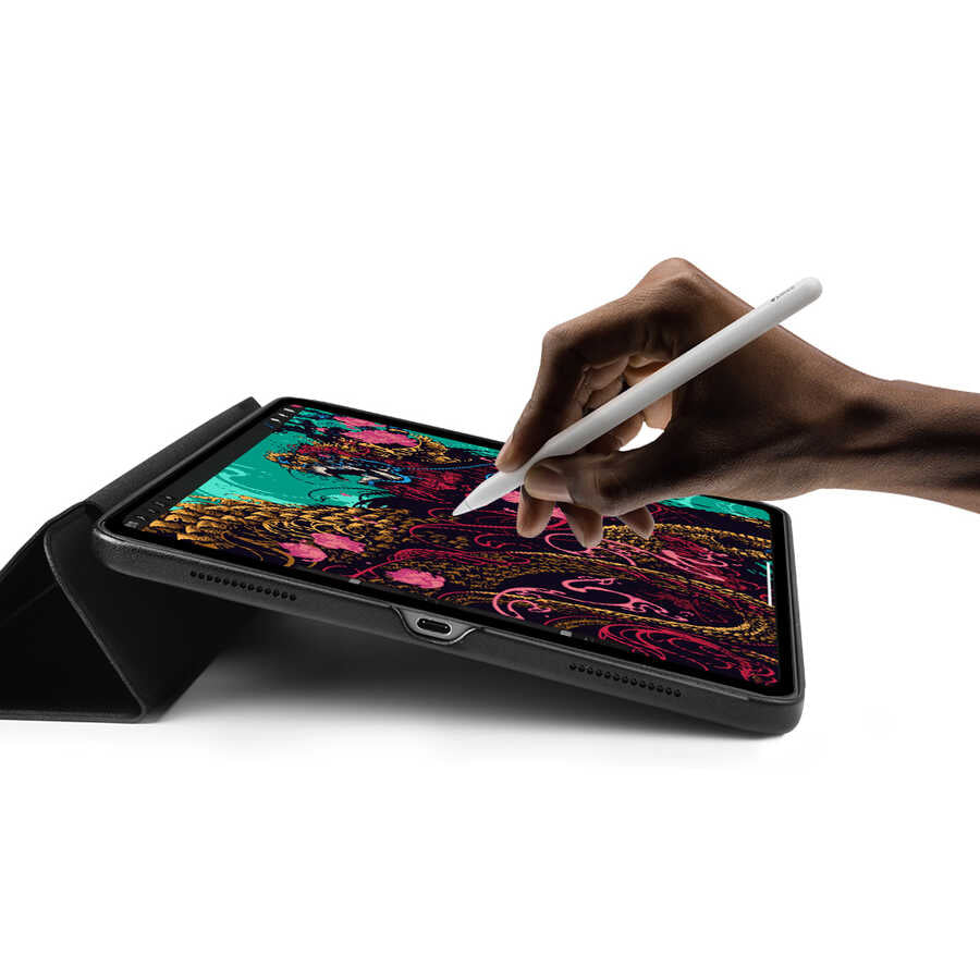 Wiwu iPad 10.2 (8.Nesil) Ayrılabilen Magnetik Standlı Tablet Kılıfı - 4 Wiwu iPad 10.2 (8.Nesil) Ayrılabilen Magnetik Standlı Tablet Kılıfı - 4